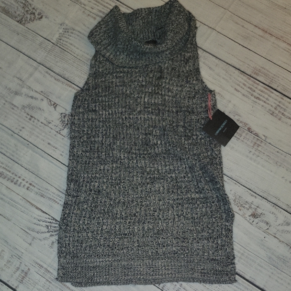 Cynthia Rowley Black and White Knit Sweater